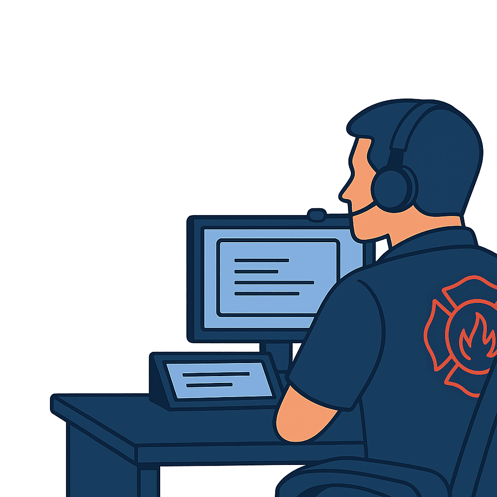 Dispatcher Illustration
